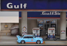 Load image into Gallery viewer, SW 1:64 Blue Gulf M3 E30 LTO Racing Sports Model Diecast Metal Car New Collection
