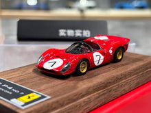Load image into Gallery viewer, DMH 1:64 Red 1967 330 P4 #7 Convertible Sports Model Diecast Resin Car New Collection
