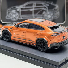 Load image into Gallery viewer, Flame 1:64 Orange URUS LB Widebody Sports Model Diecast Metal Car New Collection
