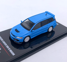 Load image into Gallery viewer, Inno 1:64 Blue JDM LANCER EVO 9 IX Wagon Sports Model Diecast Metal Car New
