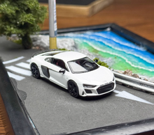 Load image into Gallery viewer, Masdi 1:64 White 2022 R8 V10 Coupe Racing Sports Model Diecast Metal Car New Collection
