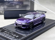 Load image into Gallery viewer, Transcend 1:64 Purple 1995 Eclipse GS Coupe Sports Model Diecast Metal Car New Collection
