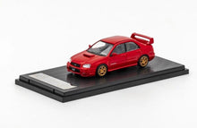Load image into Gallery viewer, 1:64 Furuya Red Impreza WRX STI VIII 8 Sedan Sport Model Diecast Metal Car
