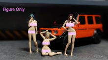 Load image into Gallery viewer, 1:64 Painted Figure Miniature Mini Resin Model Diorama Sexy Woman Lady Set Scene
