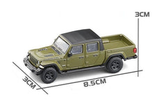 Load image into Gallery viewer, JKM 1:64 Green Jeep Gladiator Pick Up Truck 4x4 2020 SUV Model Toy Metal Car
