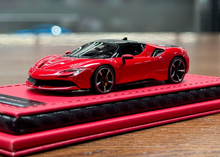 Load image into Gallery viewer, ART 1:64 Red SF90 Stradale Hard Top Sports Model Diecast Resin Car New Collection
