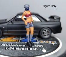 Load image into Gallery viewer, 1:64 Painted Figure Miniature Mini Resin Model Diorama Lady Fashion Sexy Girl
