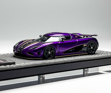 Load image into Gallery viewer, GRYNING 1:64 Purple Agera R Racing Sports Model Diecast Resin Car New Collection
