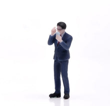 Load image into Gallery viewer, 1:64 Painted Figure Model Miniature Resin Sand Diorama Office Colleague in Suit
