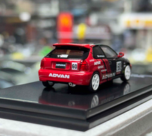 Load image into Gallery viewer, MH 1:64 Civic Type R EK9 Advan Hatchback Sports Model Diecast Metal Car New Collection
