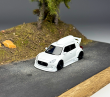 Load image into Gallery viewer, GS 1:64 JDM White Swift Widebody Sports Model Diecast Metal Car New Collection
