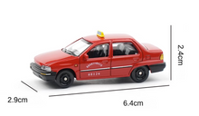 Load image into Gallery viewer, XCARTOYS 1:64 Red Vintage TJ7100 Sedan Taxi Model Toy Metal Car NIP
