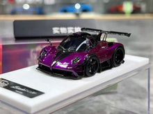 Load image into Gallery viewer, YM 1:64 Purple Zonda 760LH Q Cute Mini Sports Model Diecast Resin Car New Collection
