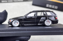 Load image into Gallery viewer, Mortal 1:64 Black M3 E36 Touring Wagon VIP Sports Model Diecast Metal Car New Collection
