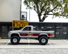 Load image into Gallery viewer, Masdi 1:64 Gray 1995 Hilux RN80 Cab Pickup Truck Model Diecast Metal Car New Collection
