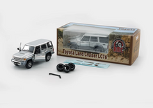 Load image into Gallery viewer, BM 1:64 Silver Land Cruiser LC76 SUV ORV Off Road Model Diecast Metal Car New Collection
