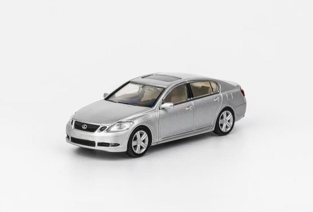 Model1 1:64 Silver GS300 Luxury Sedan Sports Model Metal Diecast Car BN