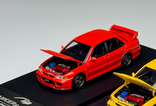 Load image into Gallery viewer, FUJI 1:64 JDM Red Lancer EVO III 3 GSR Sports Model Diecast Metal Car New Collection
