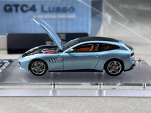 Load image into Gallery viewer, PK 1:64 Ice Blue GTC4 Lusso Coupe Racing Sports Model Diecast Metal Car New Collection
