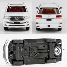Load image into Gallery viewer, JKM 1:64 White 2016 Land Cruiser LC200 SUV Sports Model Metal Diecast Car New
