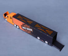 Load image into Gallery viewer, Maisto 1:64 Orange Hauler Delivery Truck Model Toy Diecast Metal Car BN

