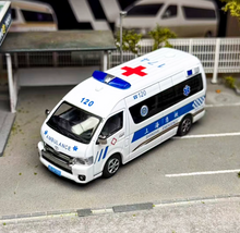 Load image into Gallery viewer, Masdi 1:64 Shanghai Ambulance Hiace H200 Mini Van Model Diecast Metal Car New Collection
