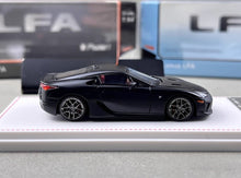 Load image into Gallery viewer, Model1 1:64 Matte Black LFA Coupe Sports Model Diecast Metal Car New Collection
