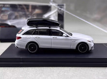 Load image into Gallery viewer, DCM 1:64 White C63S AMG S205 Wagon Touring Sports Model Diecast Metal Car
