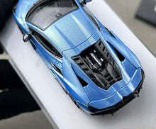 Load image into Gallery viewer, Zincit 1:64 Blue  Revuelto V12 Racing Sports Model Diecast Metal Car New Collection
