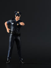 Load image into Gallery viewer, 1:64 Painted Figure Model Miniature Resin Diorama Toy Sand Policeman Police Man
