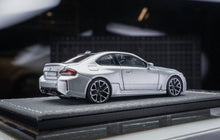 Load image into Gallery viewer, Mortal 1:64 Silver M2 G87 Coupe Sports Model Diecast Metal Car New Collection

