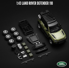 Load image into Gallery viewer, CCA 1:43 Defender 110 SUV Diecast Metal Car DIY Toy Tuning Assembly Set
