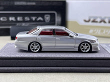 Load image into Gallery viewer, Mortal 1:64 Silver JDM CRESTA JZX100 Sedan Sports Model Diecast Metal Car New Collection
