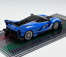 Load image into Gallery viewer, U2 1:64 Blue FXXK EVO #67 Super Racing Sports Model Diecast Resin Car New Collection
