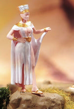 Load image into Gallery viewer, 1:64 Painted Figure Model Miniature Resin Diorama Sand Toy Cleopatra Egypt Queen New
