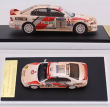 Load image into Gallery viewer, MK 1:64 HEC Rally Dirty Galant VR-4 Sedan Sports Model Diecast Metal Car New Collection
