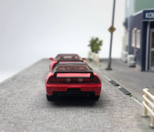 Load image into Gallery viewer, FY 1:64 Red JDM NSX TRA Camper Trailer Sports Model Diecast Metal Car New
