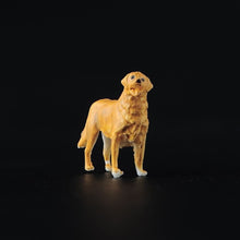 Load image into Gallery viewer, 1:64 Painted Figure Model Miniature Resin Diorama Sand Pet Dog Golden Retriever New
