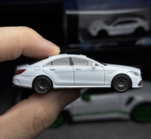 Load image into Gallery viewer, Mortal 1:64 White CLS 63 4 Matic Sedan Sports Model Diecast Metal Car New Collection
