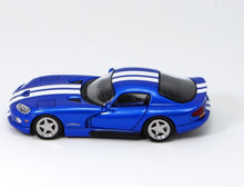 Load image into Gallery viewer, GFCC 1:64 Blue 1993 Viper Coupe Muscle Sports Model Diecast Metal Car New Collection
