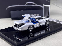 Load image into Gallery viewer, YS 1:64 Silver 300SLR Classic Sports Model Diecast Metal Car BN
