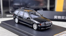Load image into Gallery viewer, Mortal 1:64 Black M3 E36 Touring Wagon Sports Model Diecast Metal Car New Collection
