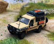 Load image into Gallery viewer, Autobots 1:64 Decal Yellow Land Cruiser J70 LC78 ORV Model Diecast Metal Car
