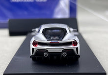 Load image into Gallery viewer, SH 1:64 Silver 488 Pista Novitec Sports Model Diecast Metal Car New Collection

