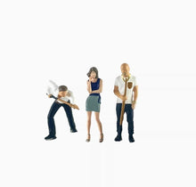 Load image into Gallery viewer, 1:64 Painted Figure Model Miniature Resin Diorama Sand Pool Billiards Balls Cue
