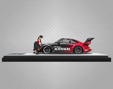 Load image into Gallery viewer, MS 1:64 RWB 964 GT Advan Figure Sports Classic Model Diecast Metal Car New Collection
