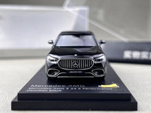 Load image into Gallery viewer, AR 1:64 Black Benz AMG S63 E Performance Sports Model Diecast Metal Car New Collection
