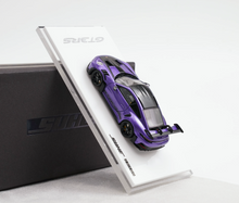 Load image into Gallery viewer, 1:64 SUHE Purple 911 GT3 RS Sports Model Diecast Resin Car New Collection
