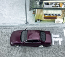 Load image into Gallery viewer, Tarmac 1:64 JDM Purple Chaser JZX100 VERTEX Sports Model Diecast Metal Car New
