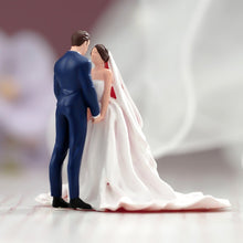 Load image into Gallery viewer, 1:64 Painted Figure Model Miniature Resin Diorama Wedding Couple Bride Groom Toy
